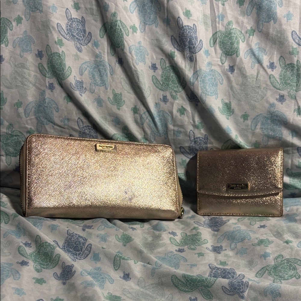 Kate Spade Shimmering Gold Clutch